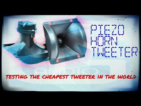 the cheapest tweeter in the world test with frequency response and tricks
