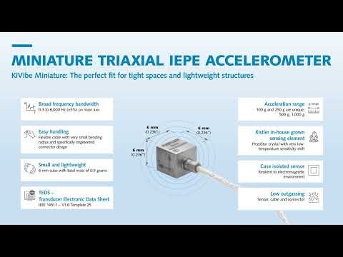 KiVibe: Miniature triaxial IEPE accelerometer (short)