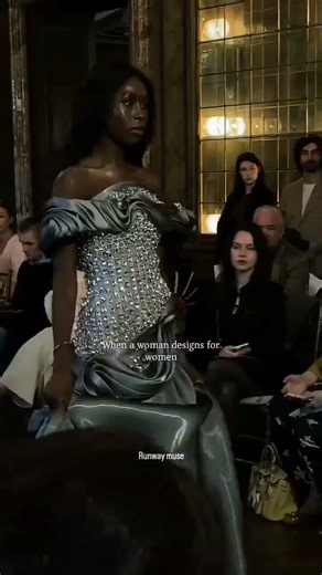 when a woman designs for women #fashion #couture #hautecouture #model #fashionshow #ytshorts #fyp