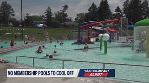 Pools open to all provide relief from summer heat