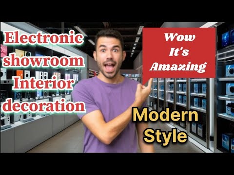 electronic showroom interior design |electronic showroom decoration ideas|#interiordesign #showroom