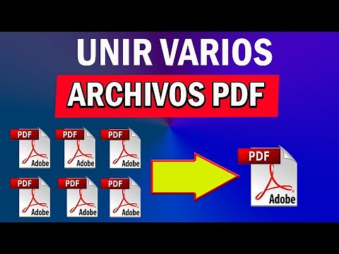 Como Unir Varios Documentos PDF en Uno Solo - Sin Internet