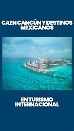 📉✈️ CAEN CANCÚN Y DESTINOS MEXICANOS EN TURISMO INTERNACIONAL 📌 Los principales aeropuertos turísticos del país perdieron 1.8 millones de pasajeros extranjeros frente a 2025. 📌 Mientras Cancún reporta 959 mil viajeros menos, Punta Cana registra cifras récord de visitantes. #Cancun #QuintanaRoo #LosCabos #PuertoVallarta #TurismoMexico #PuntaCana