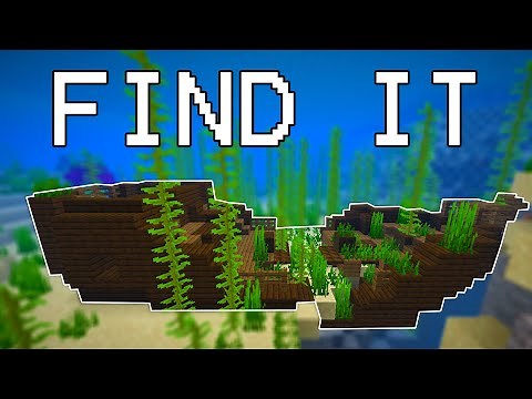 How to Find a Shipwreck in Minecraft (All Versions)