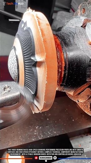High Speed Grinding: Precision Profiling with Smooth Surfaces and High Speed Efficiency #tech