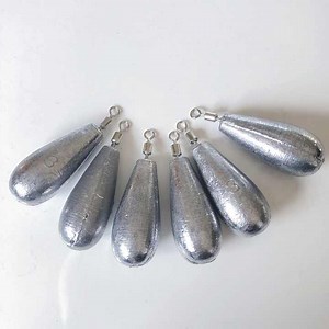 [Hot Item] Bomb Sinker with Swivel Fishing Weight Sinkers
