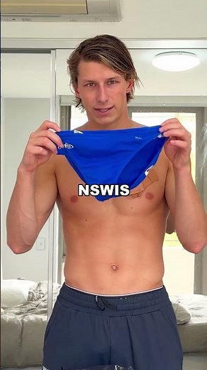 Wearing different speedos