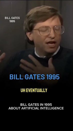Bill Gates' 1995 Vision: Computers That Think! 💻🧠