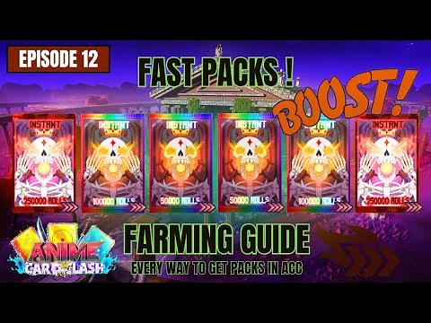 Fastest Way to Get Card Packs in Anime Card Clash – Full Farming Guide!