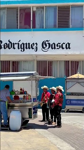屋台に全力で演奏するマリアッチ🇲🇽最後、主人公現れる #メキシコ #海外生活 #マリアッチ