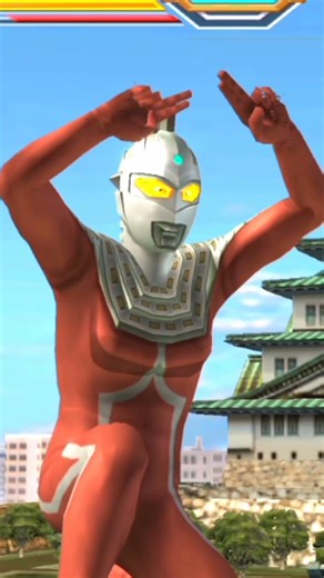 Sinar kening Ultra seven Mengenai Alien Baltan💥game Ultraman Fighting Evolution 3#shortsyoutube