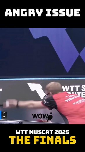Angry issue? #tabletennis #angryissue | WOW Table Tennis