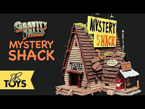 DIY MYSTERY SHACK MINIATURE FROM GRAVITY FALLS // Disney +