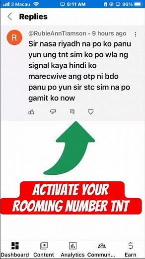 How to activate your rooming tnt SIM card while in abroad #tnt #tntrooming