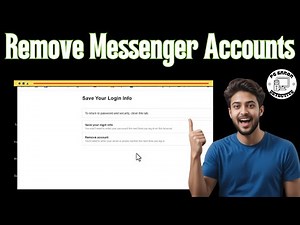 How To Remove Accounts From Facebook Messenger On PC - Quick Tutorial