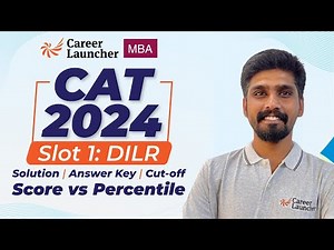 CAT 2024 Slot 1 Answer Key | Slot 1 DILR Detailed Solution | Score vs Percentile | Cut Off