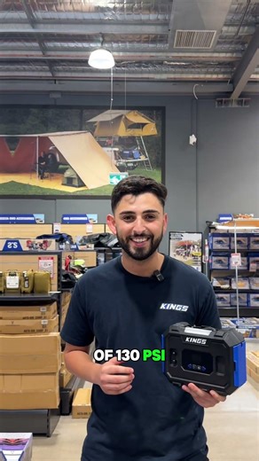 𝗡𝗘𝗪 𝗣𝗥𝗢𝗗𝗨𝗖𝗧 𝗔𝗟𝗘𝗥𝗧! 🚨 Meet the brand new Kings Mini Digital Air Compressor!