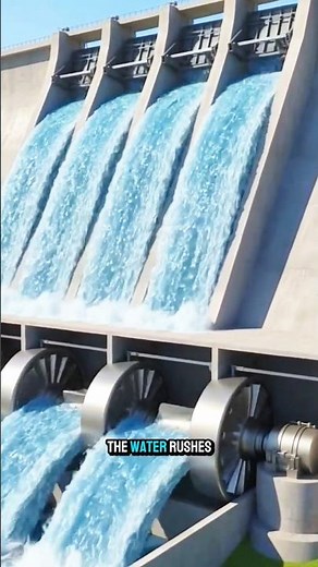 How Dams Produce Electricity ⚡ | Hydropower Explained in Seconds!