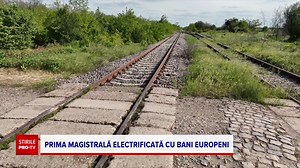 Zona din România unde trenurile vor circula cu 160 de km/h | StirileProTV