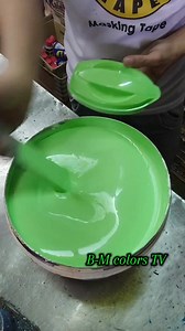 Mint green color #mintgreen #paintmixing #fbpagesreels | B-M colors TV