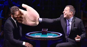 Jake Gyllenhaal Gets Slapped in the Face by Jimmy Fallon!