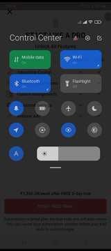 how to get MI control center on any android phone