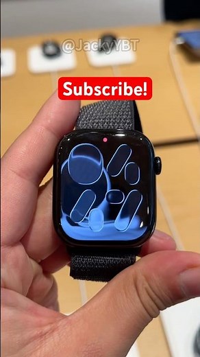 Apple Watch Series 11 46mm Jet Black first look! #apple #applewatch #applewatchseries11