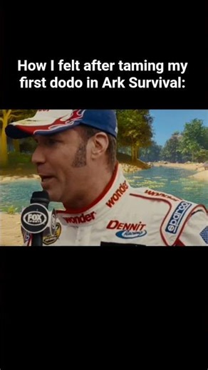 your first tame in Ark Survival be like #arksurvivalascended #arkmemes #arksurvival #ark