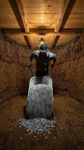 I built a hidden underground 360° cinema room in my luxury villa garden by the lake😱🖥️