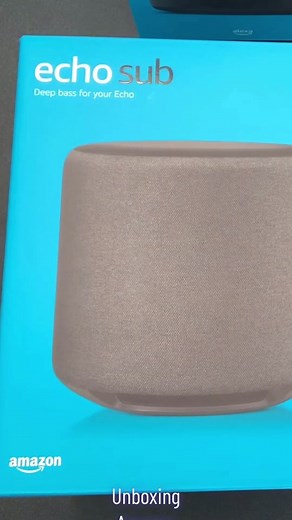 Amazon Echo Sub Unboxing (Final)