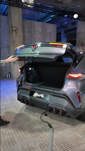 💡Kofferraum des Cupra Raval, dem Plattformbruder des VW ID Polo