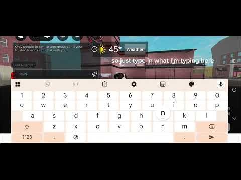 Tutorial on how to get your face back in animation rp