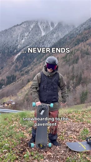 Is this the future of snowboarding: Freebord riding