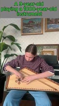 9-Year-Old Plays a 1000-Year-Old Instrument #shorts #music