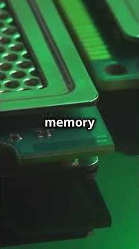 RAM - temporary memory that stores data & instructions your computer