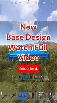 The Perfect Double Bunker Base in Rust for Solo/Duo/Trio #shorts