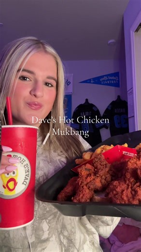 Indulge in Dave's Hot Chicken Mukbang Experience