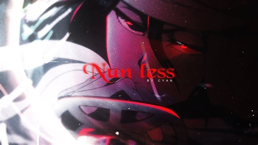 快闪光条闪烁燃系动漫剪辑AE工程项目文件模板叠加视频素材包 Cyan - Nun Less