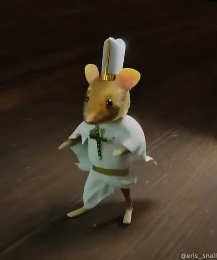 Dorime Ameno mouse dance #funny