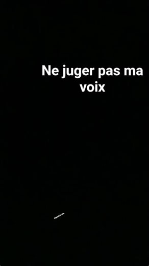 ce n'est pas ma voix mais a 700 abonner je le met
