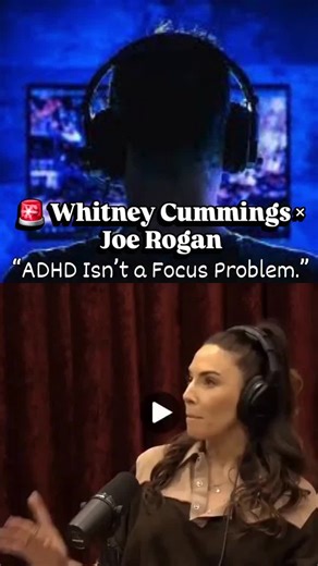 “What If ADHD Isn’t a Disorder?”On The Joe Rogan Experience, Whitney Cummings said something that cuts through years of noise: What we call ADHD may not be a deficit at all. If people “can’t focus,” why can they hyper-focus on video games, creative work, problem-solving, or building entire worlds for hours? The issue isn’t attention. It’s forced attention. Classrooms, offices, and media environments reward compliance—not curiosity—then pathologize the resistance. Maybe the real disorder is a sys