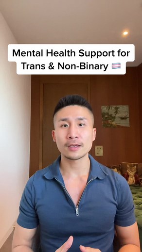 Free mental health support for our trans and non-binary community. Try it on the Voda app 🏳️‍⚧️❤️ #queertiktok #nonbinary #transrightsarehumanrights #trans #transmentalhealth #lgbwiththet