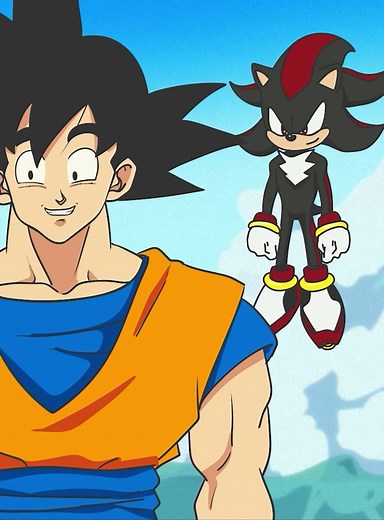 Goku vs Sonic RAP BATTLE PT2 #dragonball #anime #sonic #ssj9k #daima #goku