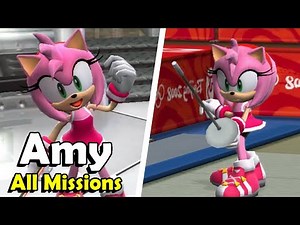 Mario & Sonic at the Olympic Games [Wii] - All Amy Missions