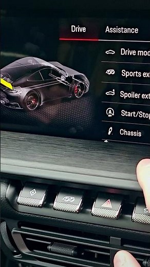 How To Manually Raise The Spoiler On A Porsche 911 (992)