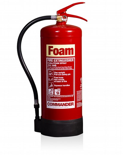 Commander 6ltr AFFF Foam Fire Extinguisher | CheckFire