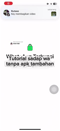 Cara Menambah Akun di WhatsApp Android