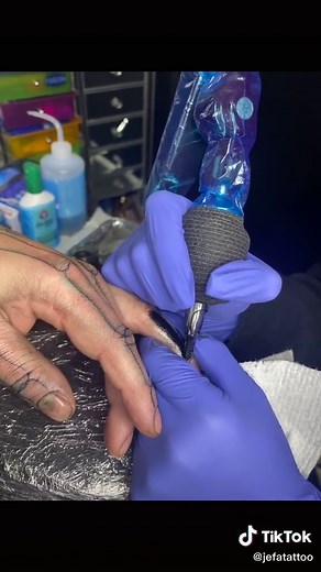 Elegant Skeleton Hand Tattoo for Women | JefaTattoos