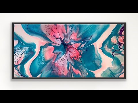 74 Triple Blooms with TLP Magic | Fluid Art Acrylic Pouring