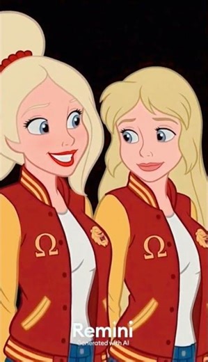 Arista and Eilonwy Looking Beautiful for University. #disney #arista #eilonwy